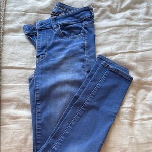 American Eagle Outfitters Women's Classic Blue Skinny Jeans